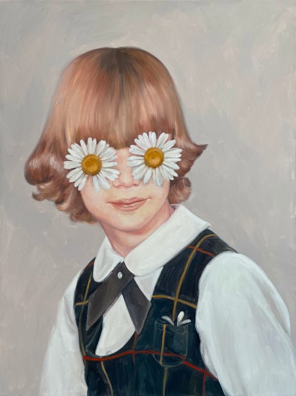 Heather V McLeod Zuzu's Petals, 2022 Oil on Canvas 61 x 50.8 cm 24 x 20 in