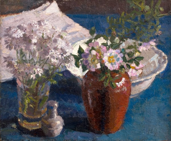 Harold Gilman, Still Life: Flowers on a Table, 1909, c.