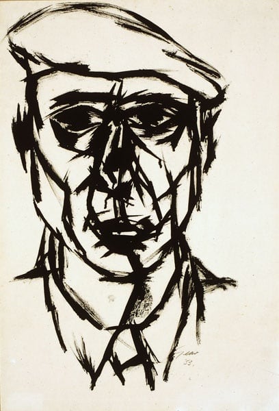 William Gear - Self-Portrait, 1953