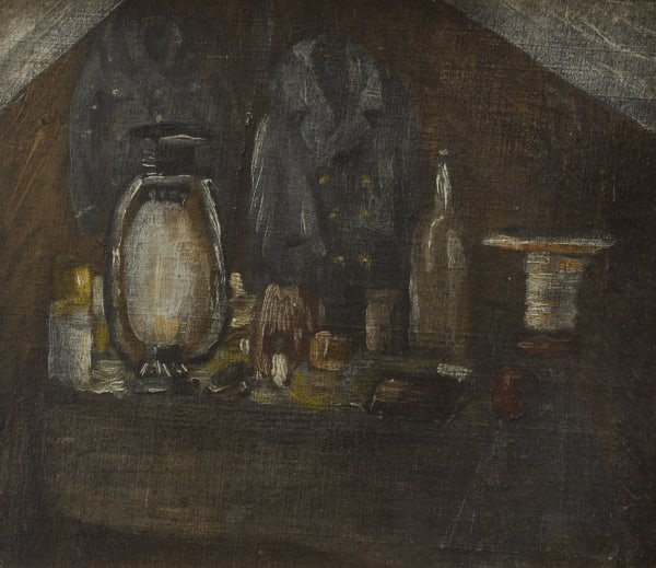 Leslie Marr, In the Tent, Egypt, 1945