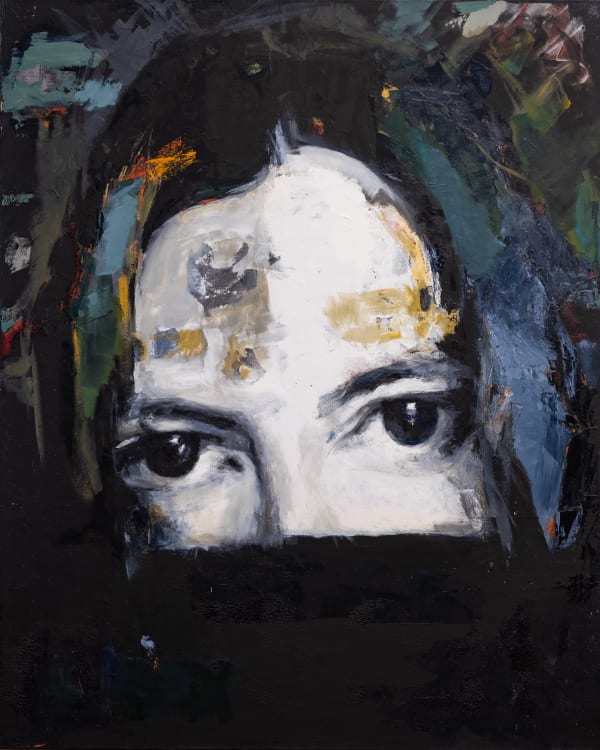 Teresa Pajak Woman, 2023 Oil on canvas 150 x 120 cm 59 x 47 1/4 in