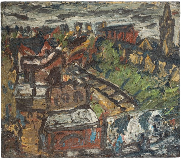 Leon Kossoff, Dalston Lane, Summer, 1974