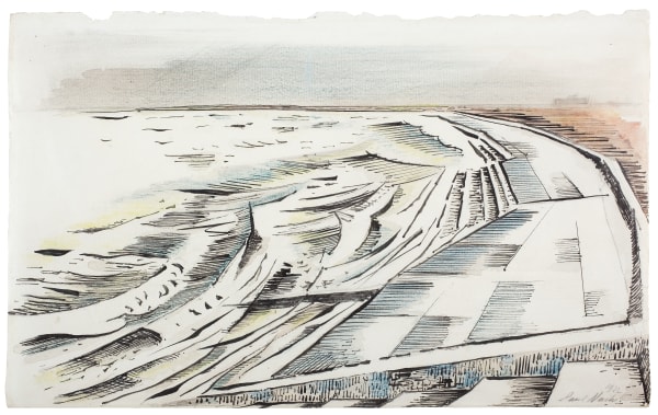 Paul Nash, The Shore, 1922