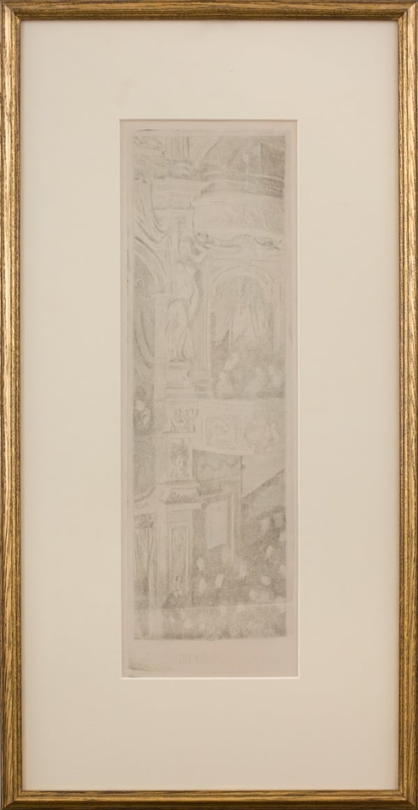 The New Bedford (The Large Plate), 1915 Etching and drypoint on wove paper Plate: 53.5 x 16.5 cm / 21 x 6 1/2 in Sheet: 62.3 x 31.7 cm / 24 1/8 x 12 1/2 in Seventh state (of thirteen) Sold