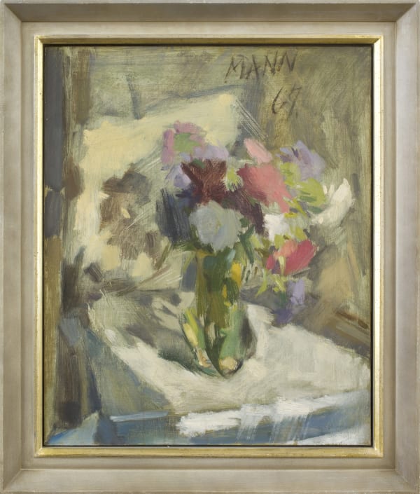 Cyril Mann, Still Life, Flowers, 1967