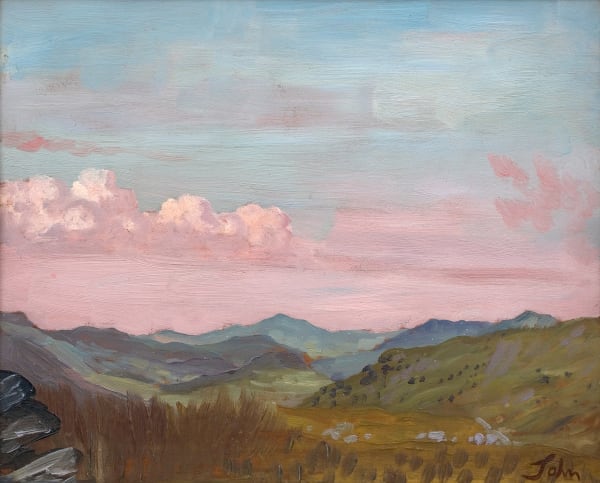 Augustus John, Landscape in Wales, 1911-13, c.