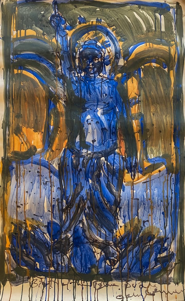Birth of the Blue Buddha