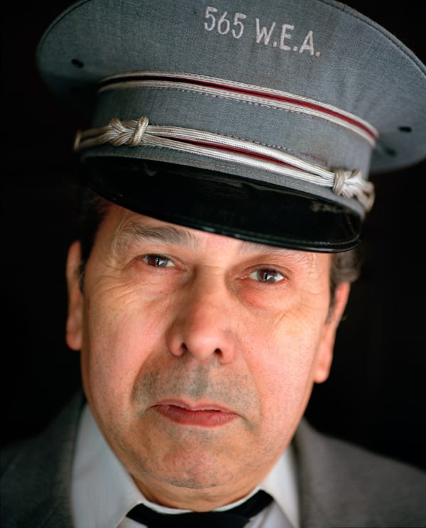 Doorman on His Retirement Day