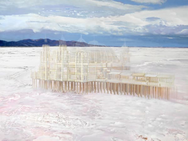 Afterimage of Saltair I (Great Salt Lake)