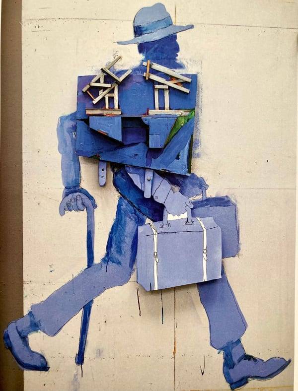 Blue Painter
