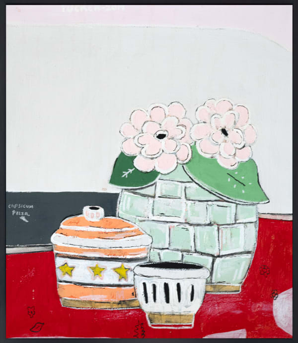 Rob Tucker, capsicum pizza, 2019