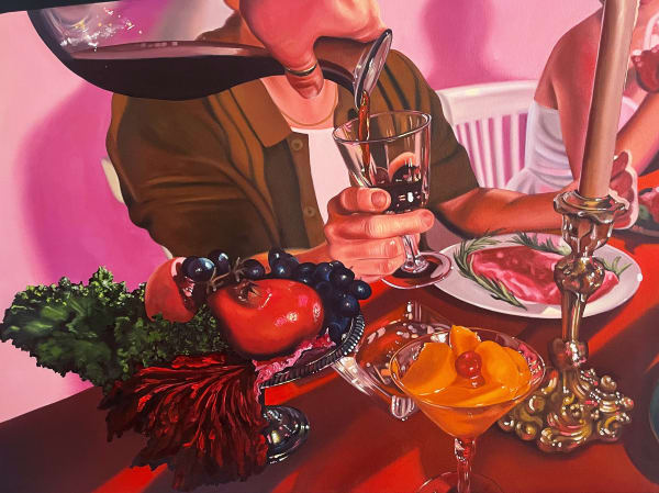 Thérèse Mulgrew, Wine with Dinner, 2025