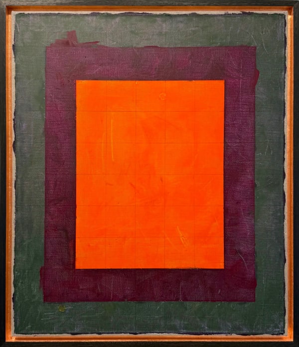 Maximilian Daniels, Untitled (Sky Orange), 2025