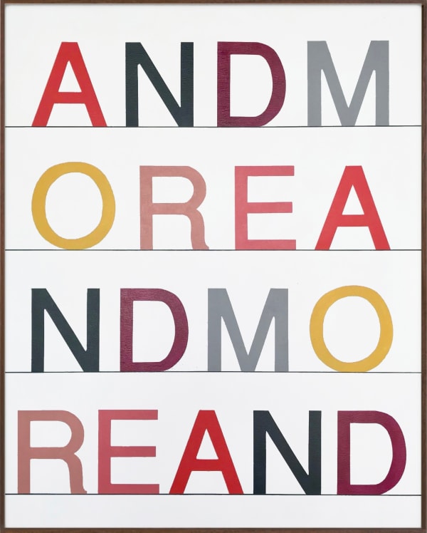 Rachael McCully, And More (White), 2020