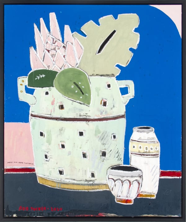 Rob Tucker, Cheese and Grape Platter, 2020