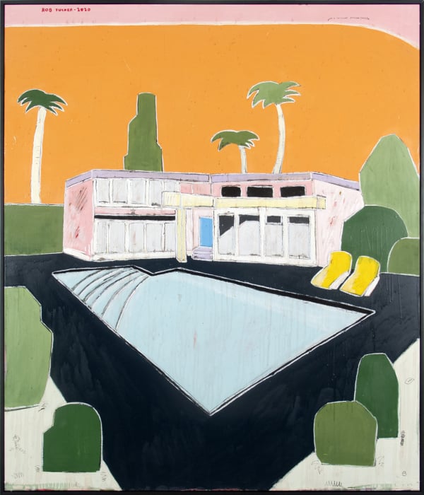 Rob Tucker, A Twilight Poolside, 2020