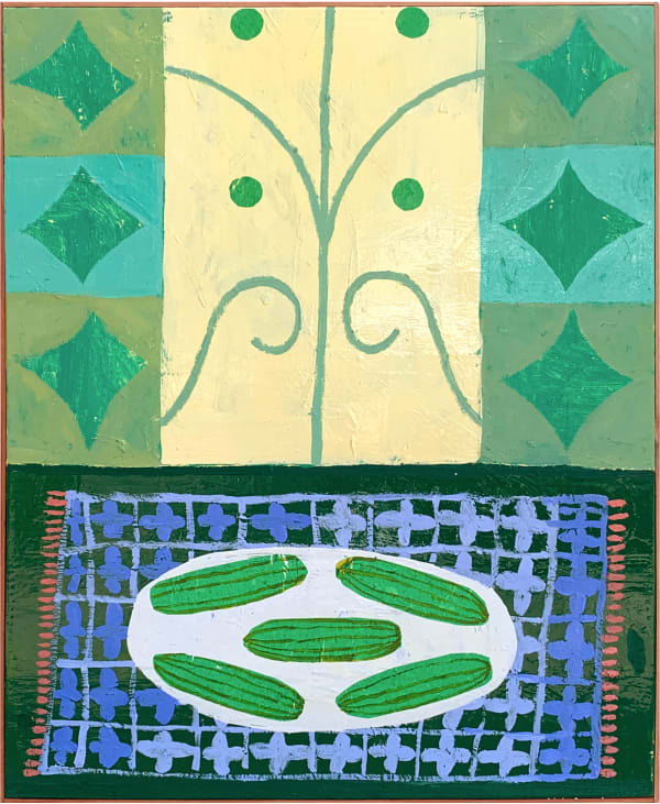 Galina Munroe, Cucumbers, 2021