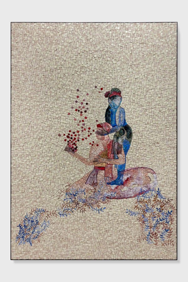 Shahzia Sikander, Double Sight, 2018