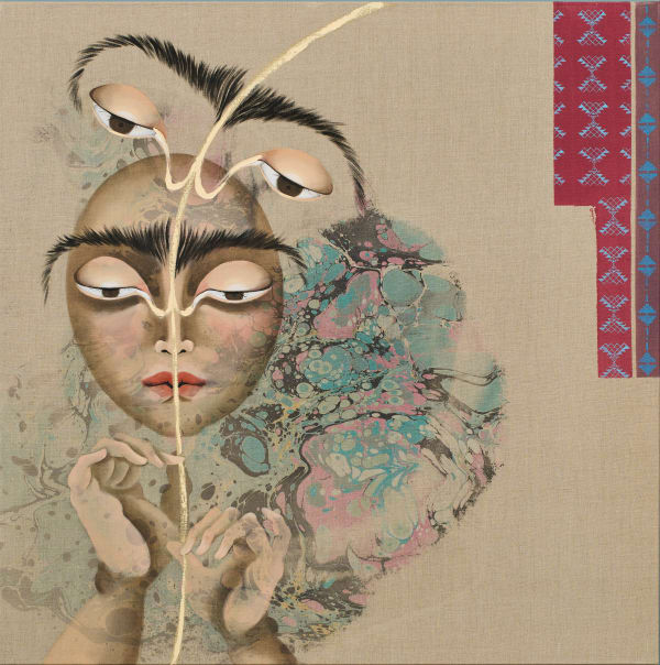 Hayv Kahraman, Look Me in the Eyes, No. 5, 2023