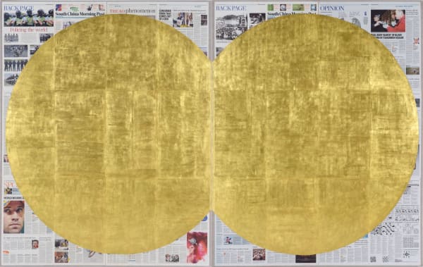 Rirkrit Tiravanija, untitled 2019 (suddenly the limpid stupor of the immensity towers above the debris), 2019