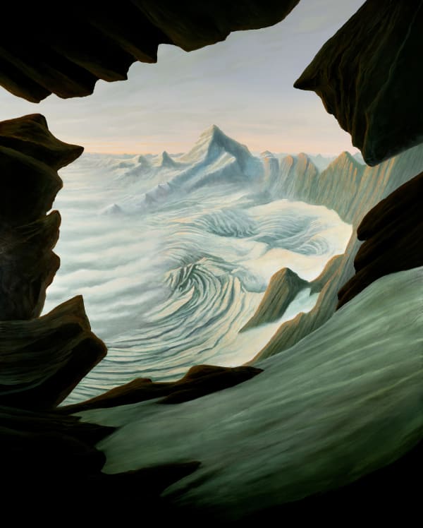 Sholto Blissett, The White Heat of Cold Water - Vortex, 2025