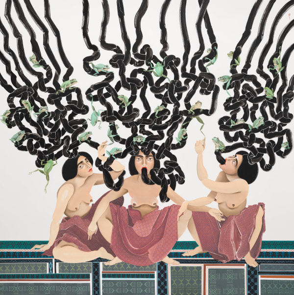 Hayv Kahraman, Brain Frog, 2022