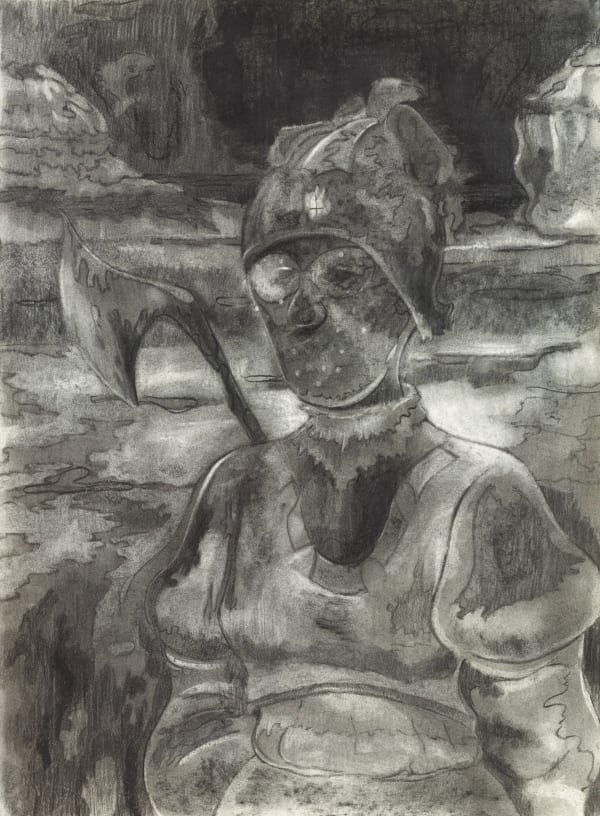 Sedrick Chisom, A self identified 'Axe-bish' of the Blighted Calvary Stood Guard over the Occidental Tower - she was among many daughters of the Southern Cross, 2020