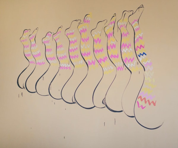 Tala Madani, Sunny Side Up (Dazzled), 2008