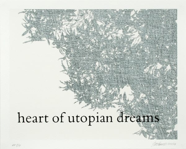 Julião Sarmento, Heart of Utopian Dream, 2007/2009