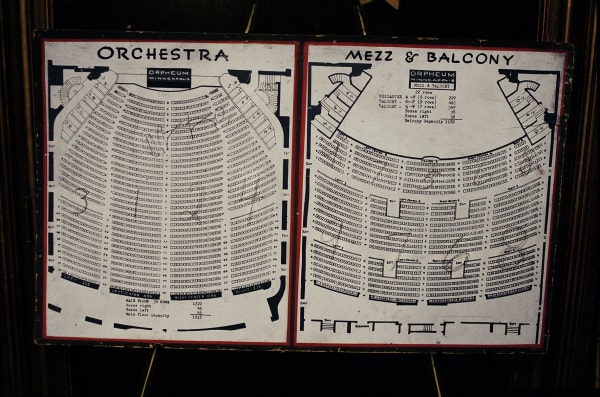 John Skoog, Orchestra, Mezz & Balcony, the Orpheum, Minneapolis, MN, 2010 - 2015