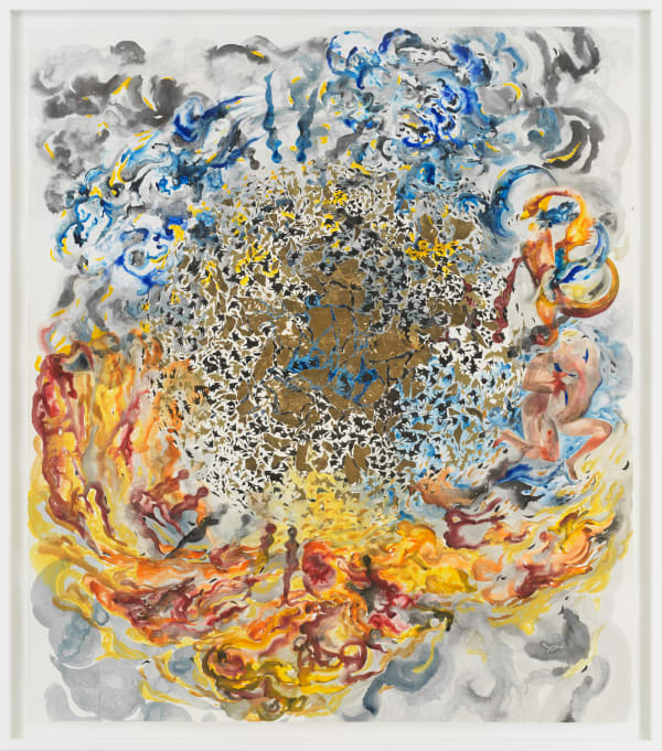 Shahzia Sikander, Dream Before You Go, 2022