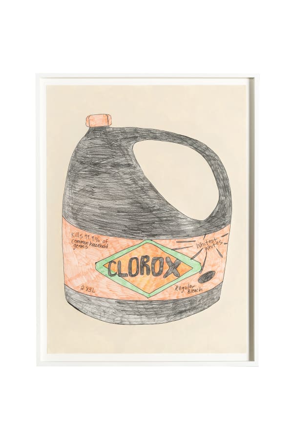 Tschabalala Self, Clean House 4 - Black Bleach , 2018