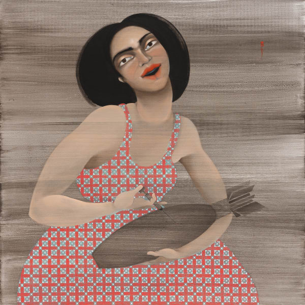 Hayv Kahraman, Lethal injection, 2021