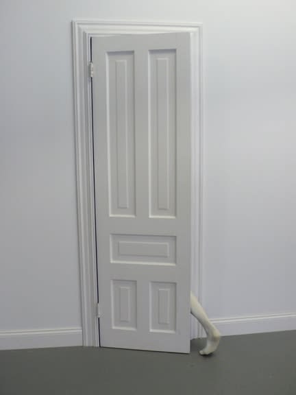 Julião Sarmento, White Exit, 2010/2011