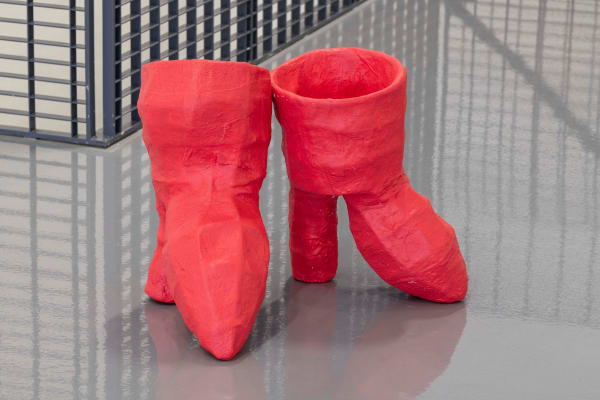 Tschabalala Self, Boots, 2019