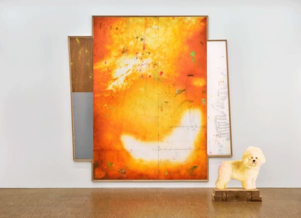 IDA TURSIC & WILFRIED MILLE, IF ROTHKO WAS A CARPENTER, À PARTIR D'UN SOUVENIR LOINTAIN D'UNE PEINTURE DE MALEVITCH, SANS VÉRIFICATIONS PRÉALABLES, ACCOMPAGNÉ DE SON BICHON, 2019