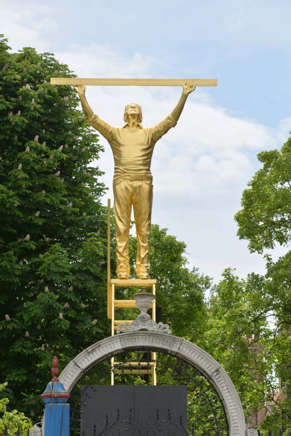 JAN FABRE, The Man Who Measures the Clouds , 1998
