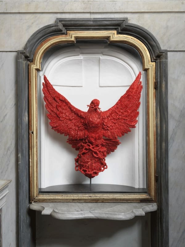 JAN FABRE, THE LIBERTY OF COMPASSION, 2019