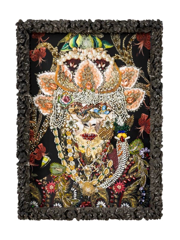 LAL BATMAN, Her Face, Framed in Thorns, 2025