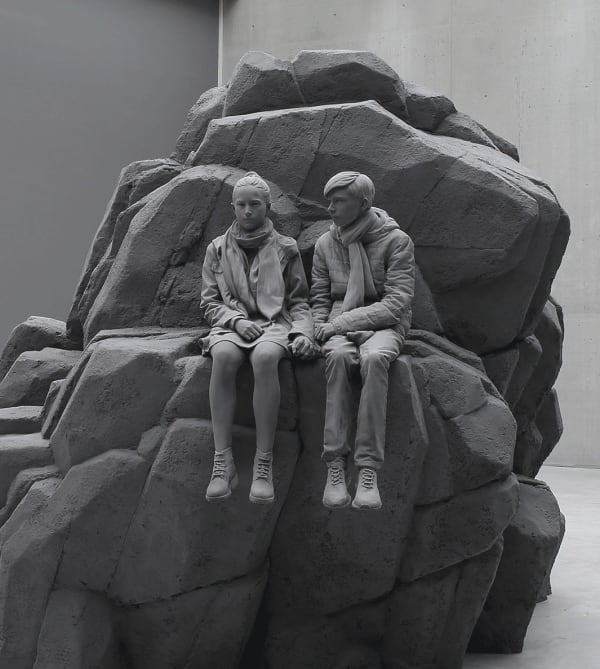 HANS OP DE BEECK, THE CLIFF, 2019