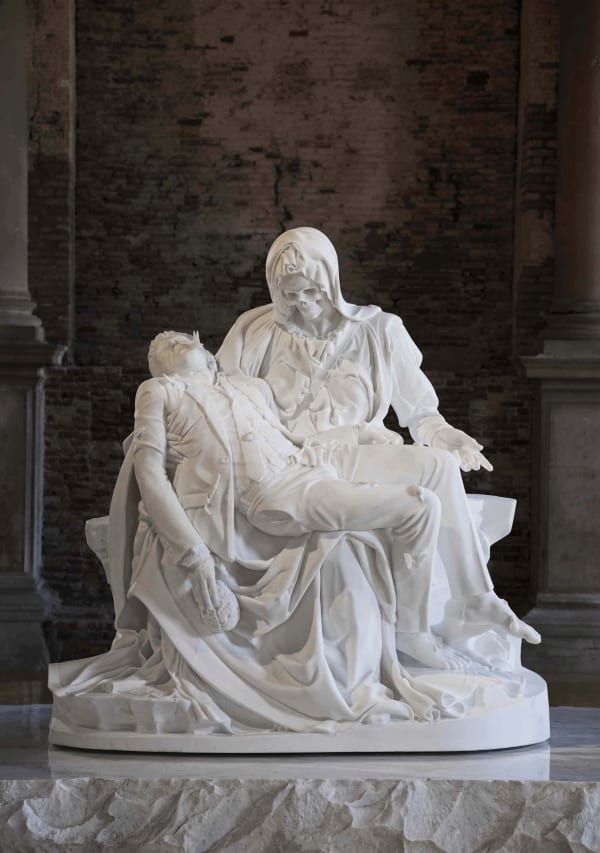 JAN FABRE, MercIful Dream (PIetà V), 2011