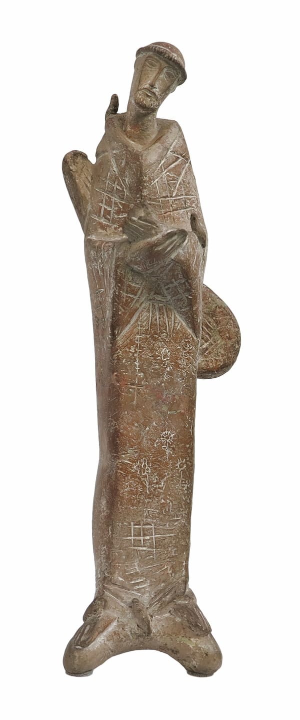 VICTOR BRECHERET, São Francisco com bandolim, década de 1940