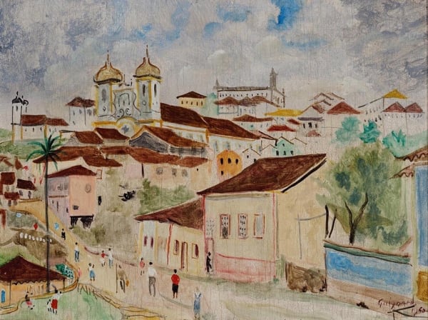 ALBERTO DA VEIGA GUIGNARD, Paisagem, 1960