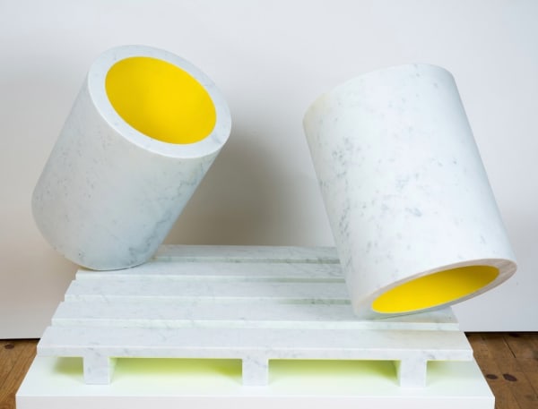 JAILDO MARINHO, Rio-Jaune [série Palette], 2014-2017