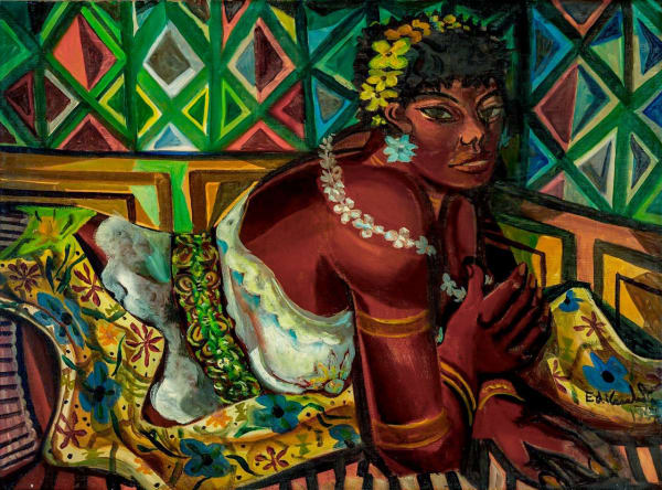 EMILIANO DI CAVALCANTI, Figura feminina, 1967