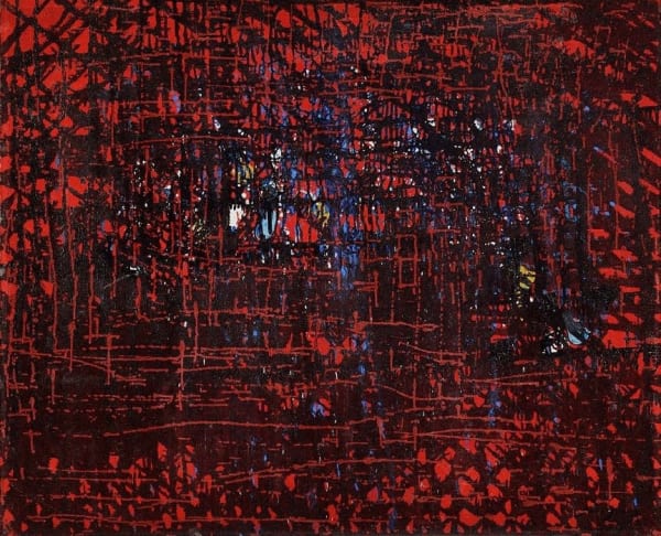 ANTONIO BANDEIRA, Ville Rouge, 1965