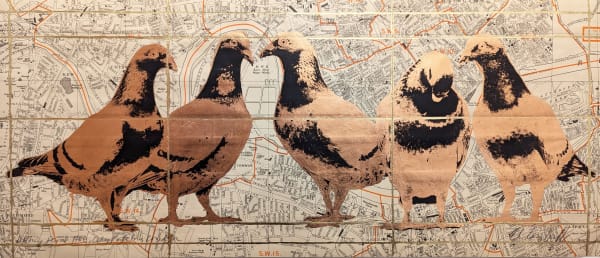 Angela Morris-Winmill, Nothing Feral Here, Copper Leaf