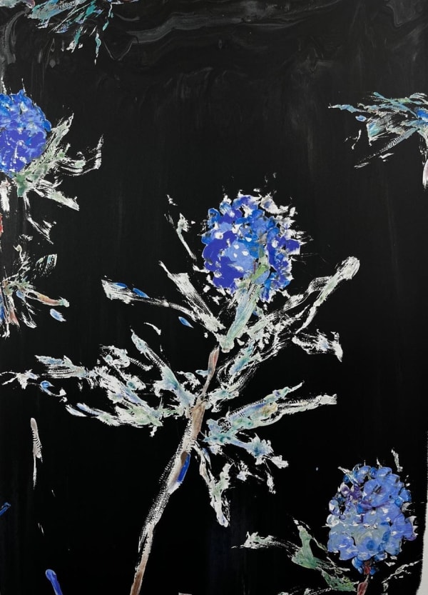 M.E. Ster-Molnar, Deep Sea Thistle at Midnight