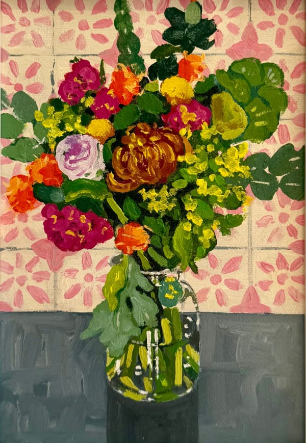 Michelle Taube, A Bouquet in the Loo