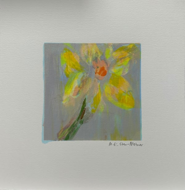 M.E. Ster-Molnar, Mini Bloom: Daffodil Morning Mist